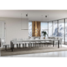 Tavolo allungabile 90x130/390 cm Everyday telaio Antracite