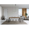 Tavolo allungabile 90x180/440 cm Everyday telaio Antracite