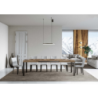 Tavolo allungabile 90x180/440 cm Everyday telaio Antracite