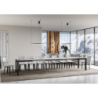 Tavolo allungabile 90x120/380 cm Everyday Evolution telaio Antracite