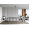 Tavolo allungabile 90x180/440 cm Everyday Evolution telaio Antracite