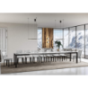 Tavolo allungabile 90x180/440 cm Everyday Evolution telaio Antracite