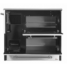 Cucina A Legna Stufa 9 Kw Bianca Beatrice L87xP51xH79 Ecodesign