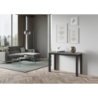Tavolo apribile 120x45/90 cm Everyday Double telaio Antracite