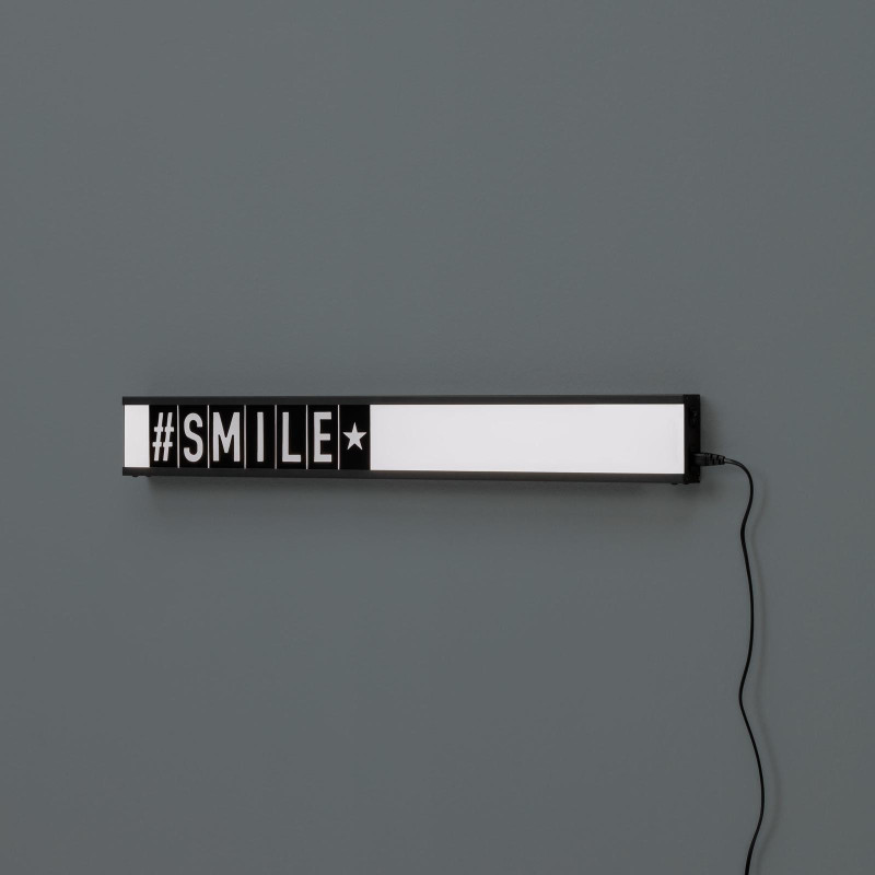 Lampada da tavolo LED Ciak 3cm X 80cm H 10cm Stones