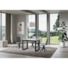 Tavolo allungabile 90x120/180 cm Bandos telaio Antracite