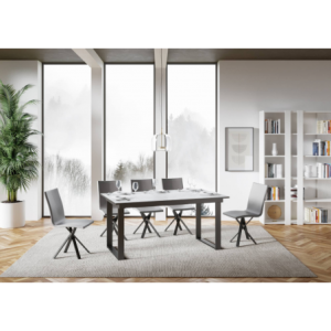 Zoom Tavolo allungabile 90x160/220 cm Bandos telaio Antracite