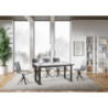 Tavolo allungabile 90x160/220 cm Bandos telaio Antracite