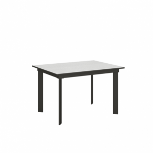 Tavolo allungabile 90x120/180 cm Cumar telaio Antracite