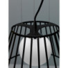 Lampada a sospensione Cage Ø.20/35cm X Ø.20/35cm H 120cm Stones