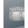 Lampada a sospensione Cage 25cm X 60cm H 120cm Stones