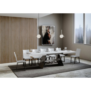 Zoom Tavolo allungabile 90x180/440 cm Baita telaio Antracite