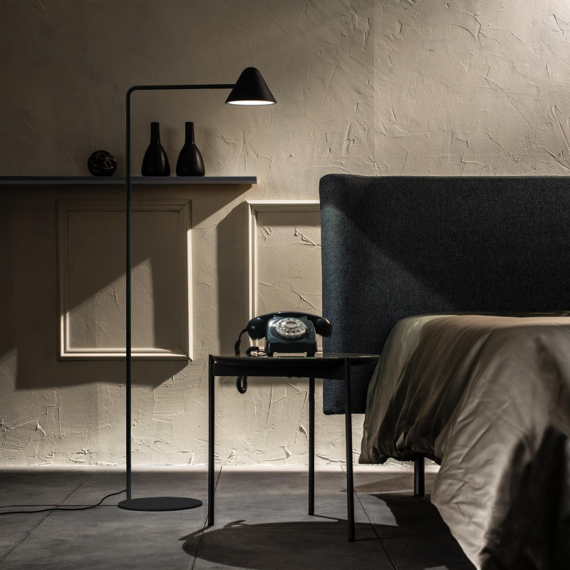 Lampada da terra LED Antares 25cm X 45.5cm H 129.5cm Stones