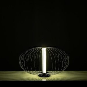 Zoom Lampada da tavolo LED Mizar 50cm X 50cm H 29cm Stones