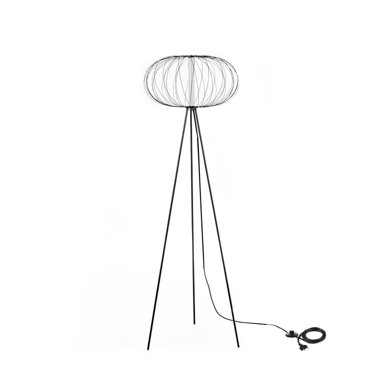 Lampada da terra LED Mizar 50cm X 50cm H 150cm Stones
