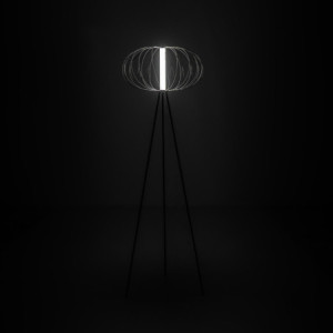 Zoom Lampada da terra LED Mizar 50cm X 50cm H 150cm Stones
