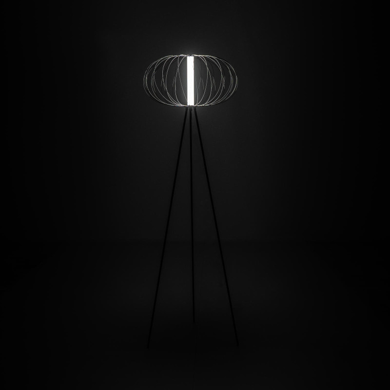Lampada da terra LED Mizar 50cm X 50cm H 150cm Stones