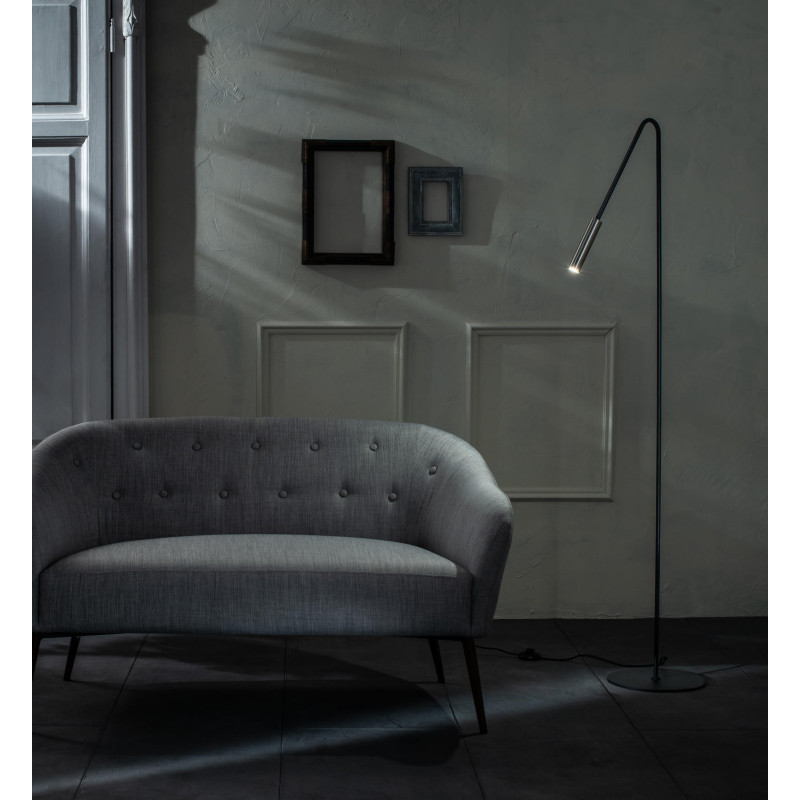 Lampada da terra LED Vega 23cm X 23cm H 145cm Stones