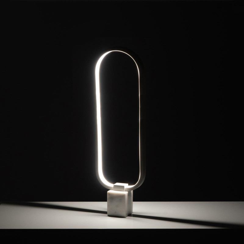 Lampada da tavolo LED Naos 7cm X 18cm H 60cm Stones