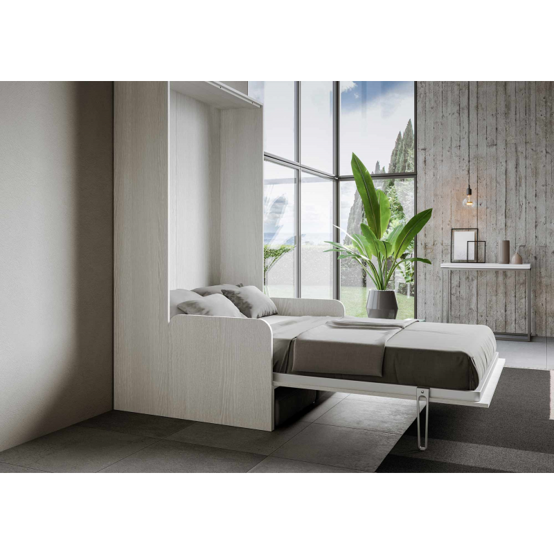 Letto a scomparsa 140 verticale Kentaro Sofà - ALESSIA 20