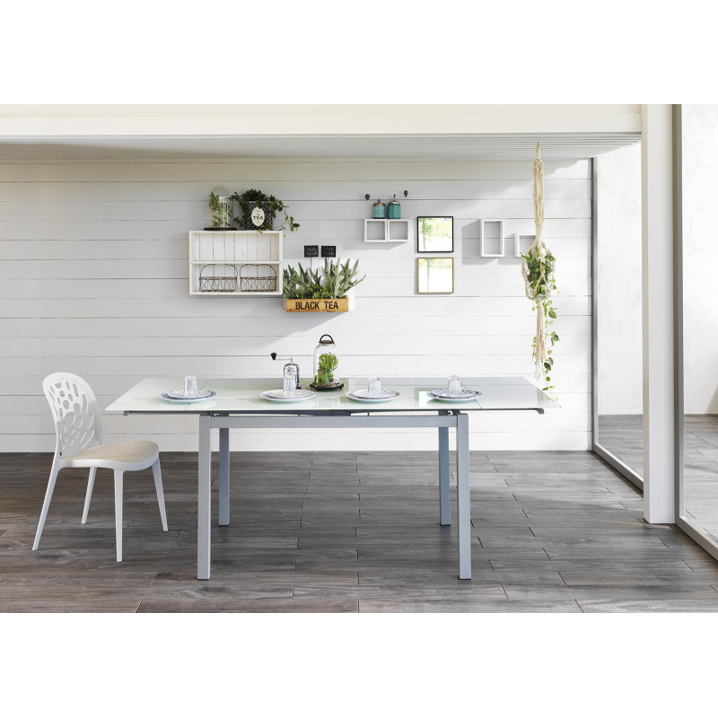 Tavolo Allungabile 110/170 x 75 cm Baud 75cm X 110/170cm H 75cm Stones