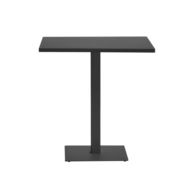 Piano in alluminio 70x70 antracite resistente per tavolo esterno