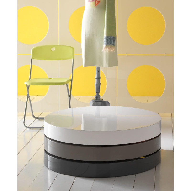 Tavolino 90 x 90 x 32h Twist 1 90cm X 90cm H 32cm Stones
