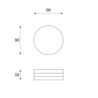 Tavolino 90 x 90 x 32h Twist 1 90cm X 90cm H 32cm Stones