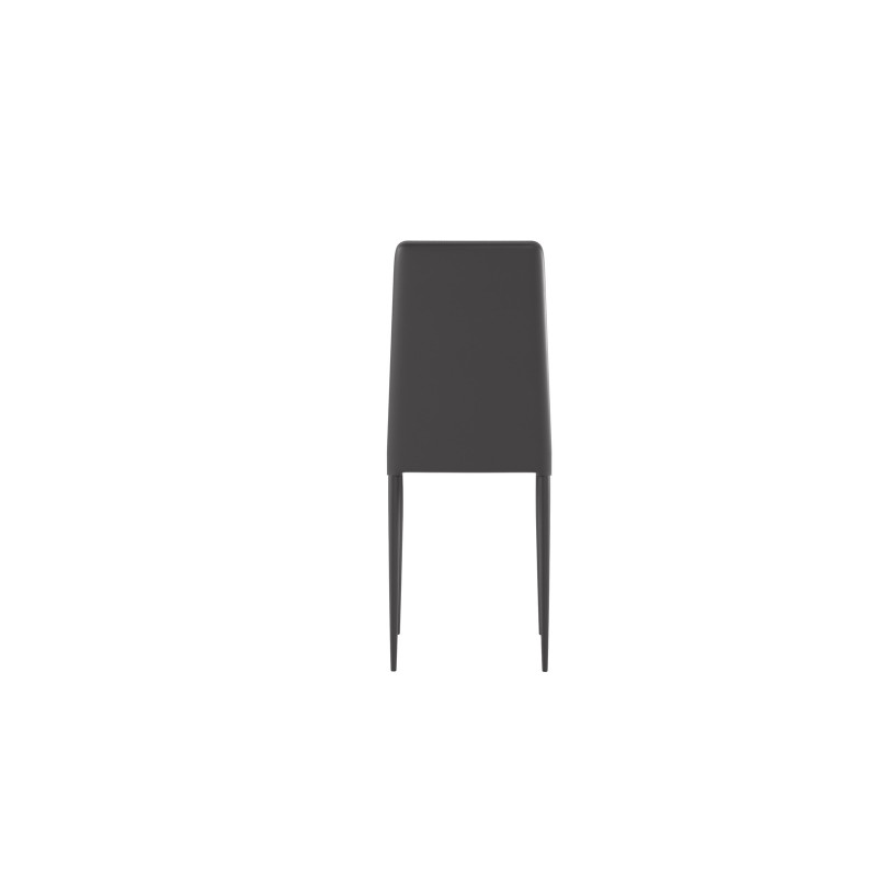 Set di 4 Sedie in similpelle Cleo 40cm X 42cm H 96cm Stones