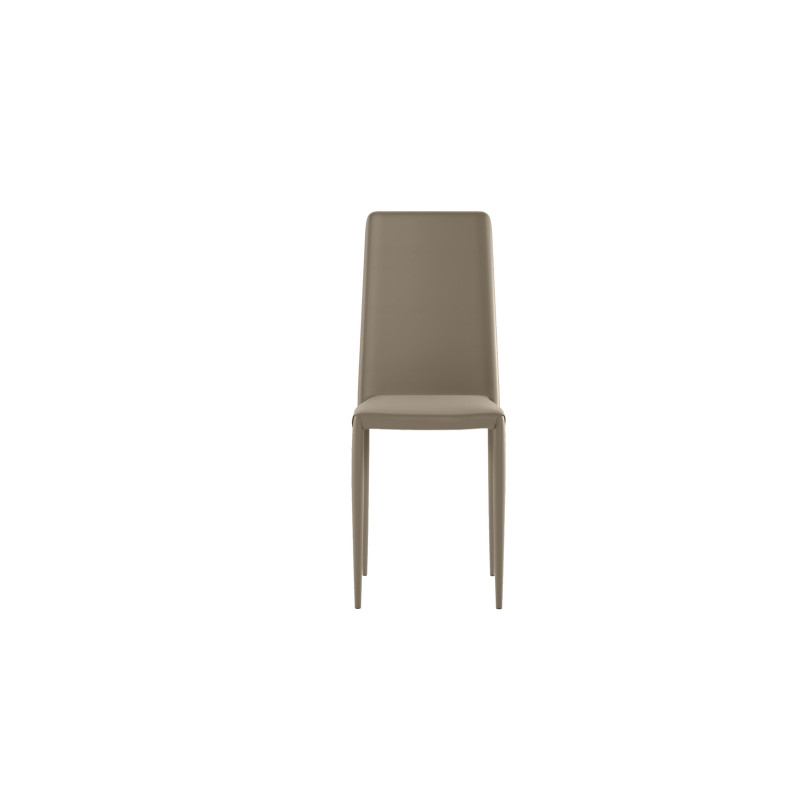 Set di 4 Sedie in similpelle Cleo 40cm X 42cm H 96cm Stones