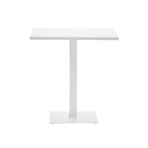 Piano in alluminio 70x70 bianco resistente per tavolo esterno