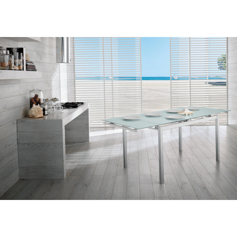 Tavolo Allungabile 130/200 x 80 cm Baud 80cm X 130/200cm H 75cm Stones
