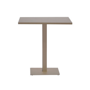 Piano in alluminio 70x70 tortora Moia resistente e leggero