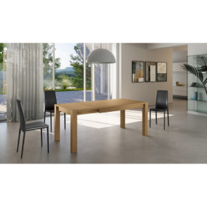 Tavolo Allungabile 140/190 x 80 cm Wood 80cm X 140/190cm H 75cm Stones