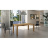 Tavolo Allungabile 140/190 x 80 cm Wood 80cm X 140/190cm H 75cm Stones