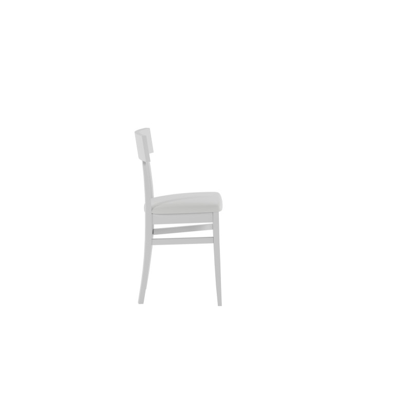 Set di 2 Sedie in legno laccato Monaco 44cm X 45cm H 82cm Stones