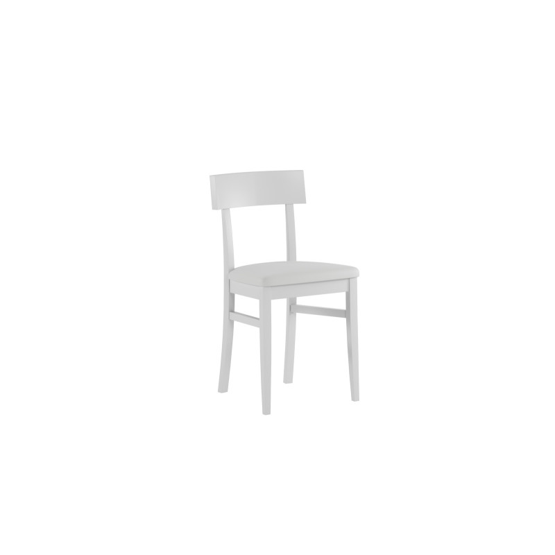Set di 2 Sedie in legno laccato Monaco 44cm X 45cm H 82cm Stones