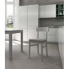 Set di 2 Sedie in legno laccato Monaco 44cm X 45cm H 82cm Stones
