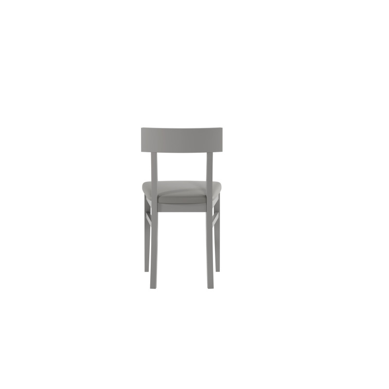 Set di 2 Sedie in legno laccato Monaco 44cm X 45cm H 82cm Stones