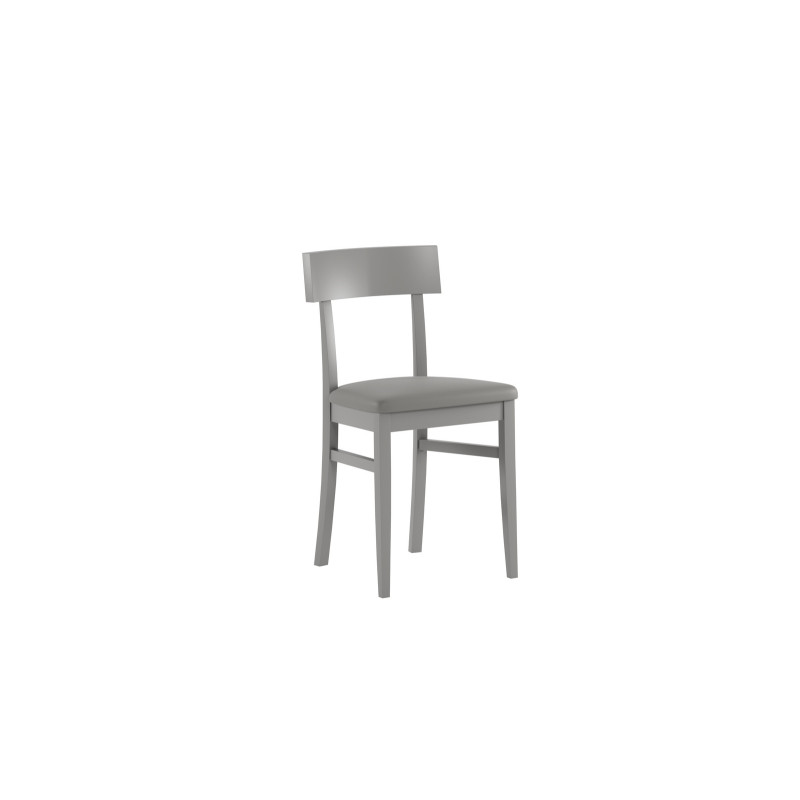 Set di 2 Sedie in legno laccato Monaco 44cm X 45cm H 82cm Stones