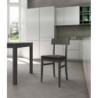 Set di 2 Sedie in legno laccato Monaco 44cm X 45cm H 82cm Stones