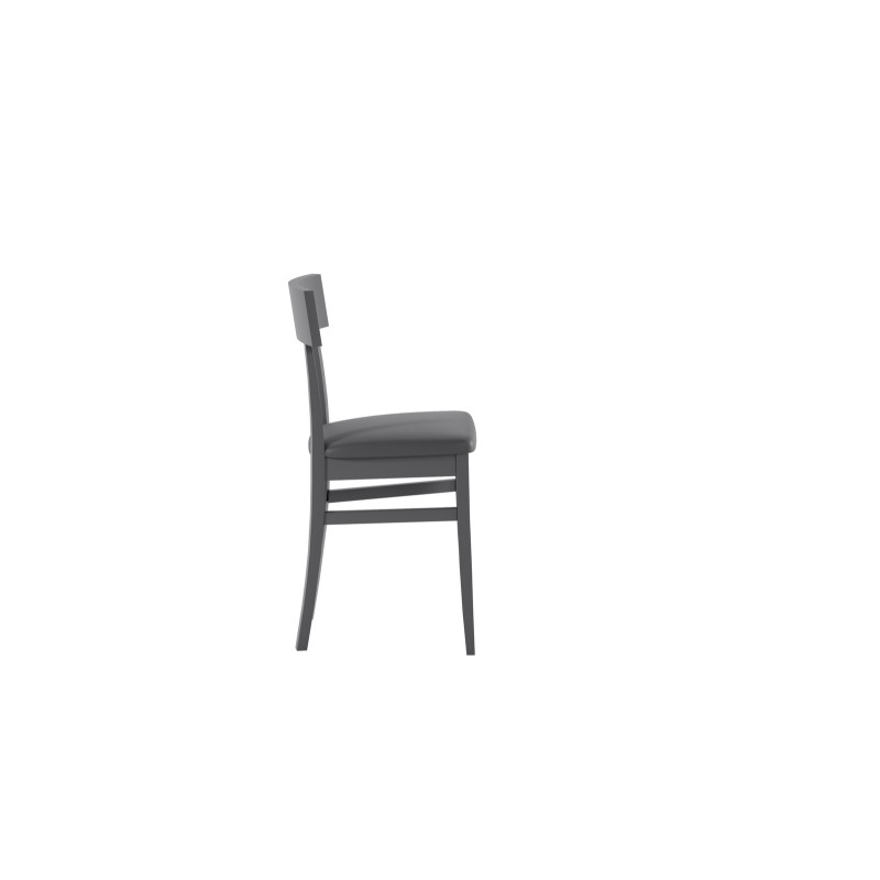 Set di 2 Sedie in legno laccato Monaco 44cm X 45cm H 82cm Stones