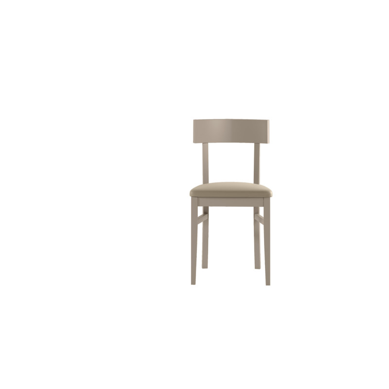 Set di 2 Sedie in legno laccato Monaco 44cm X 45cm H 82cm Stones