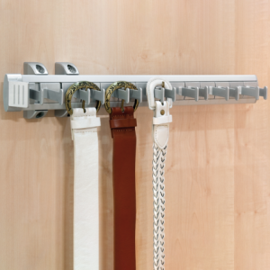 Porta cinture laterale estraibile, Anodizzato opaco, Tecnoplastica e Alluminio.