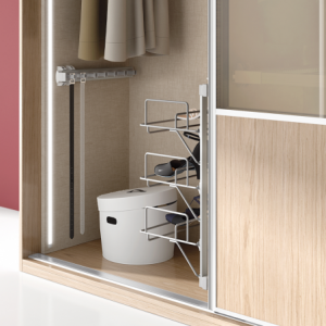 Zoom Porta cinture laterale estraibile, Anodizzato opaco, Tecnoplastica e Alluminio.