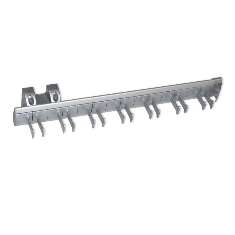 Porta cinture laterale estraibile, Anodizzato opaco, Tecnoplastica e Alluminio.