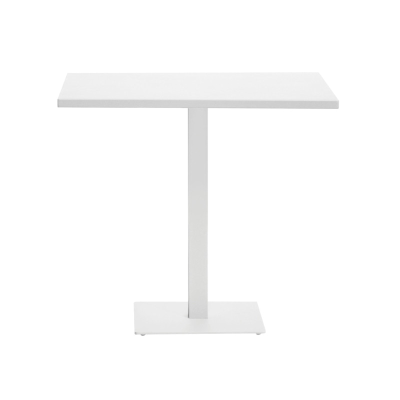 Piano in alluminio 80x80 bianco Moia resistente e versatile