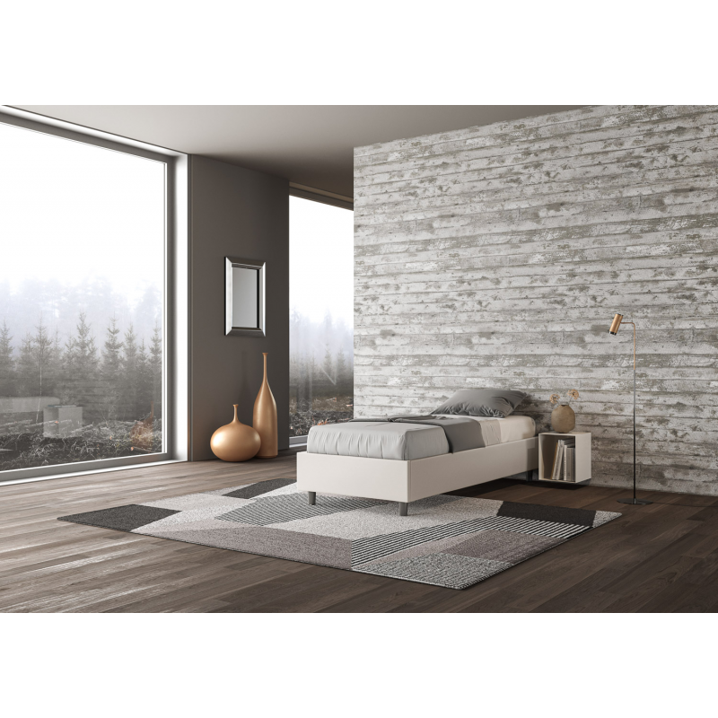 Letto Sommier imbottito Singolo 80x200 cm Azelia