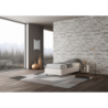 Letto Sommier imbottito Singolo 80x200 cm Azelia