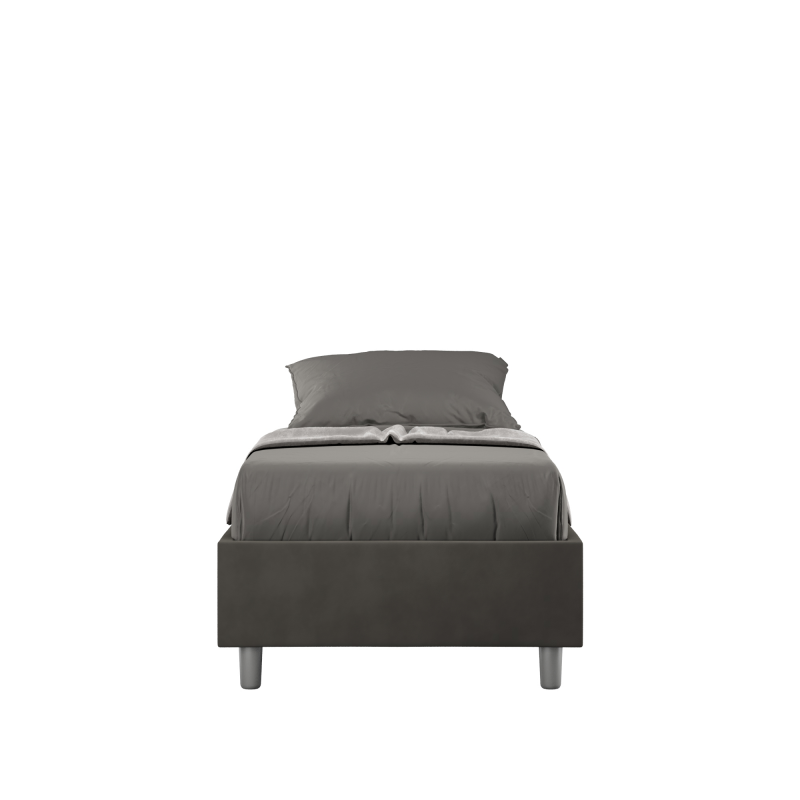 Letto Sommier imbottito Singolo 80x200 cm Azelia